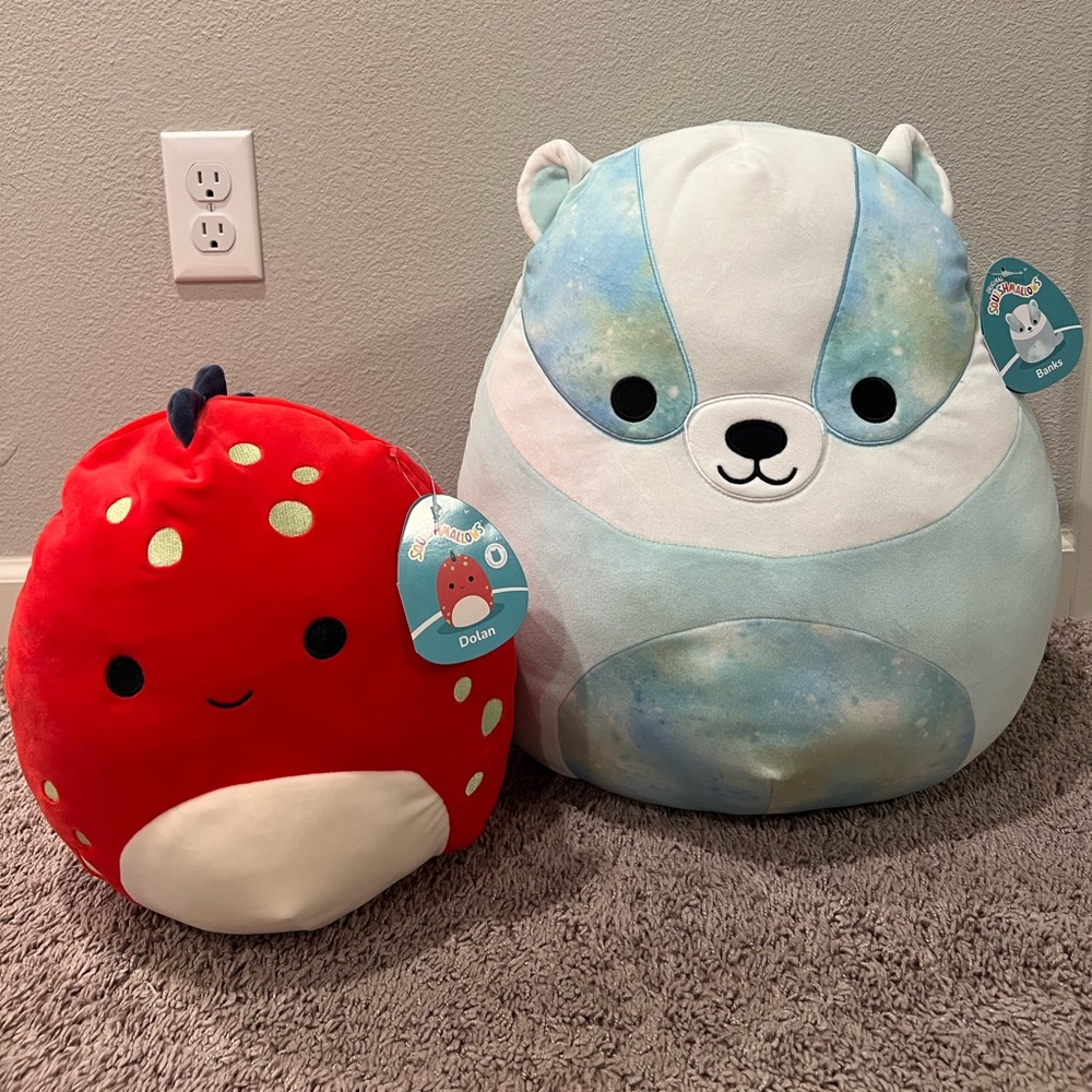 New Squishmallow bundle Banks and Dolan